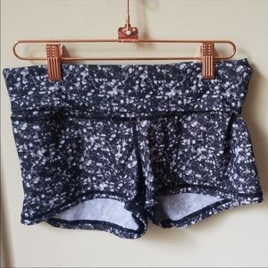 Lululemon Fold over Compression Shorts